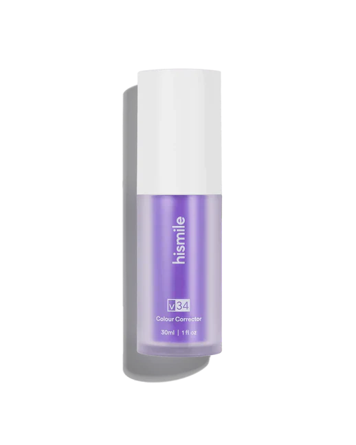 Hismile v34 Colour Corrector Serum Purple Teeth Whitening & Stain Removal