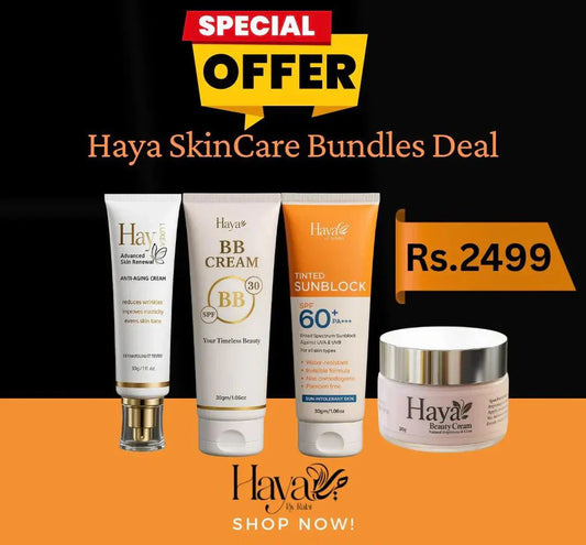 Haya Deal-Beauty Cream-Sunblock-Night Cream-BB Cream